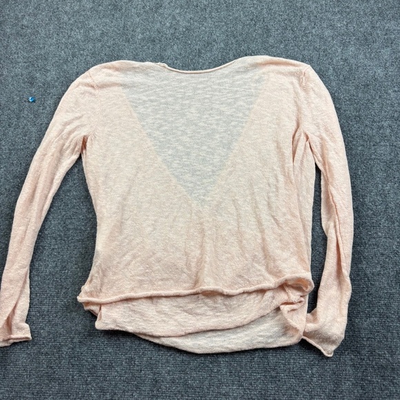 ROXY Women’s In Like With You Pink Sweater size: Medium - Picture 2 of 8
